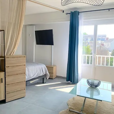 Апартаменты T1 Bis Cosy Et Spacieux - Wifi - Parking Gratuit Анже