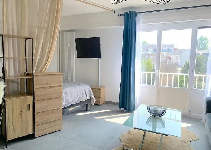 Apartamento T1 Bis Cosy Et Spacieux - Wifi - Parking Gratuit Angers